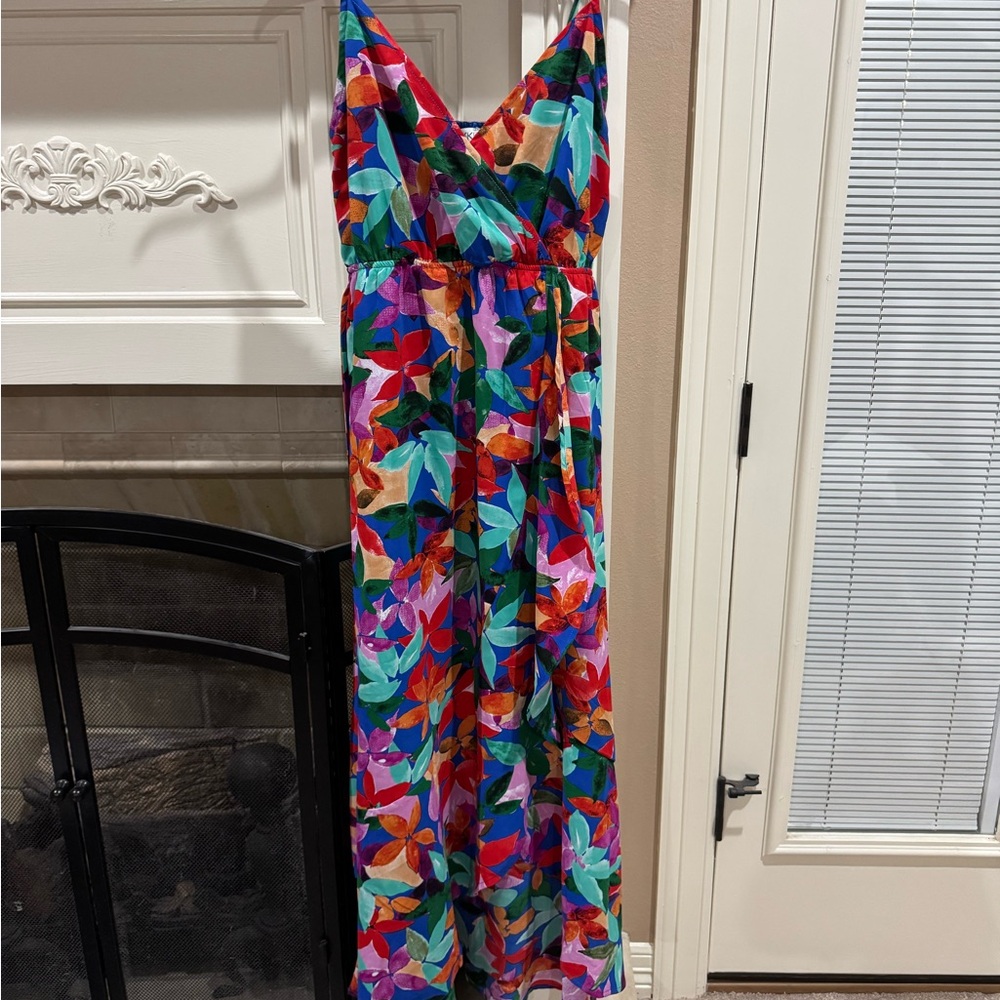 She + Sky Multicolor Floral Dress